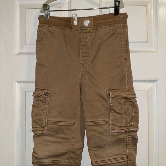 Boys Stretch Cotton Twill Cargo Pants - Picture 3 of 5